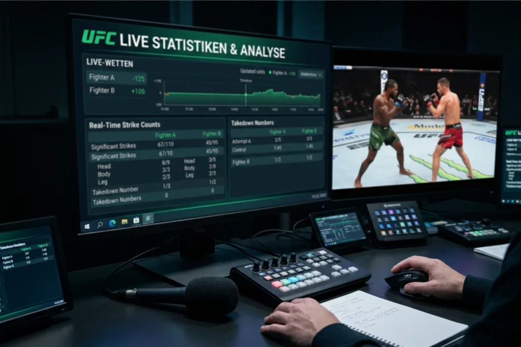 Cash-Out-Button bei einer laufenden MMA-Live-Wette