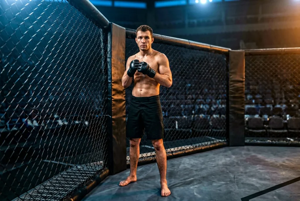 MMA-Underdog im Octagon-Moment